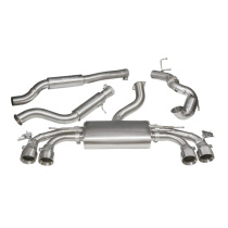Audi TTS 2.0 TFSI (MK3) (Quattro) Coupe 15- Turboback-sportavgassystem (Med Sportkatalysator & Ljuddämpare) - Valved Cobra Sport